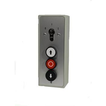 GEBA key switch with 3 push button